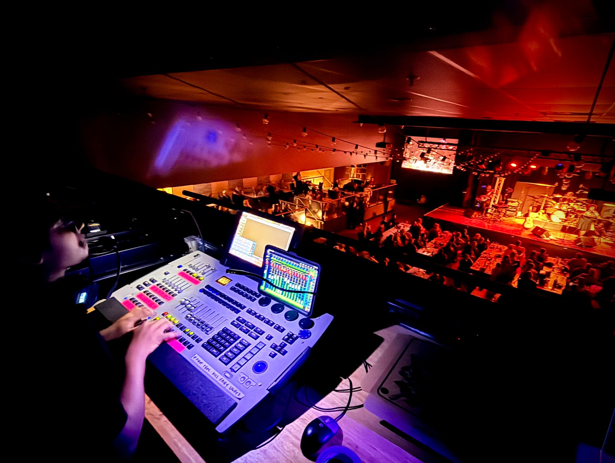 Casey Donovan venue, front of house